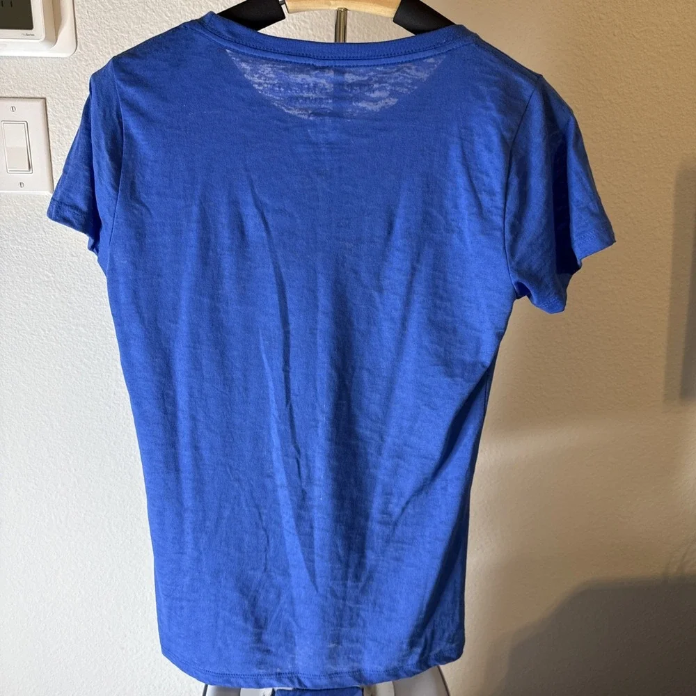 SMU Mustangs TShirt Women's Blue Size XL - Picture 2 of 6